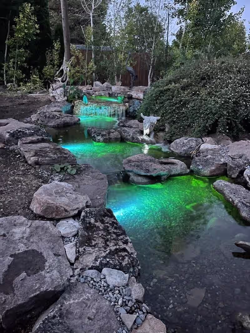 Beautiful water feature